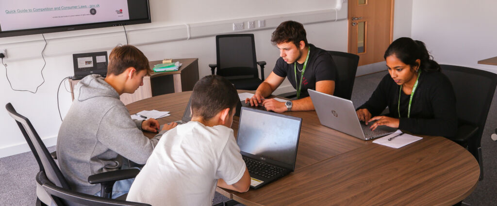 Students Studying
